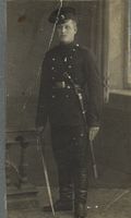 Мехряков Яким Иванович (отец Прасковьи Якимовны). 1915 год, в период службы в Ижевском полку.