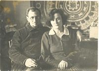 Мои родители Н.И. Ширяев и А.Д. Тихомирова. г. Пскент Ташкентской области. 1927 год.
