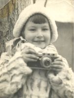 А это я, Риточка Ширяева (М.Н. Спектор). Фотография Н.И. Ширяева. 1940 год.